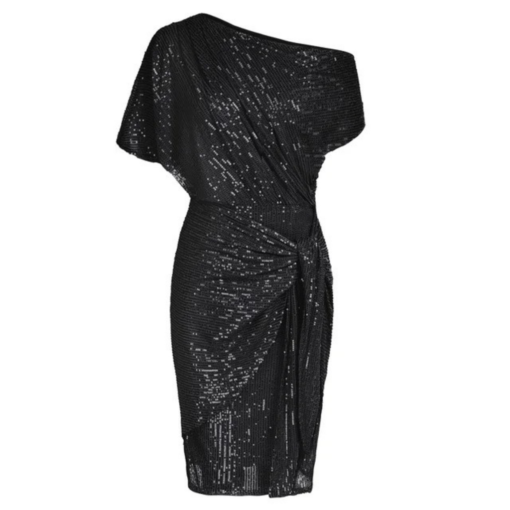 Raye | Women's Shimmering Festive Sparkle Midi Dress