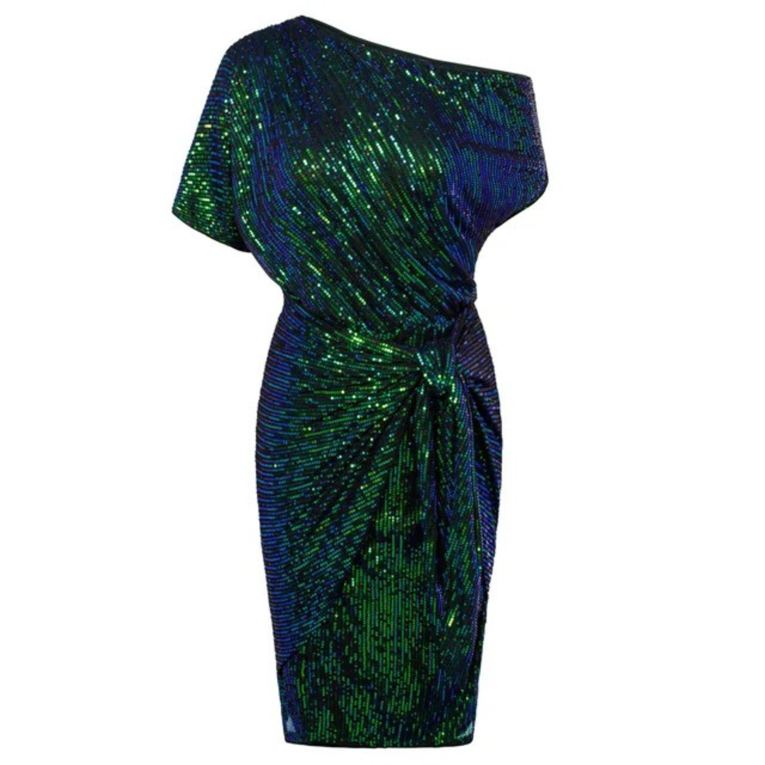 Raye | Women's Shimmering Festive Sparkle Midi Dress