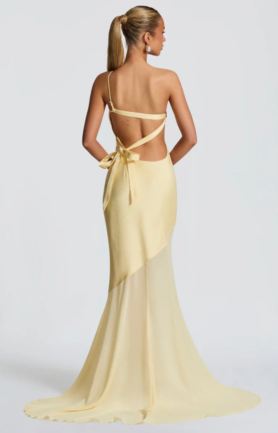 Megan | Women's Sculpted Fluid Movement Bias-Cut Layered Maxi Dress